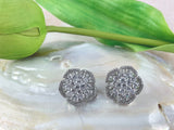 Cubic Zirconia Bridal Earrings, 18K Plated | Fashion Jewellery Outlet | Fashion Jewellery Outlet