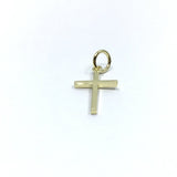 Gold Sterling Silver Cross Charm | Fashion Jewellery Outlet | Fashion Jewellery Outlet