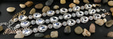 Teardrop Shape Rose Gold Crystal Bracelet | Fashion Jewellery Outlet | Fashion Jewellery Outlet