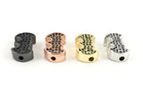 Cz Pave Bead, Micro Pave Bead, Rose Gold | Fashion Jewellery Outlet | Fashion Jewellery Outlet