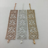 Silver Rhinestone Bracelet | Fashion Jewellery Outlet | Fashion Jewellery Outlet
