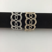 Gold Rhinestone Bracelet | Fashion Jewellery Outlet | Fashion Jewellery Outlet