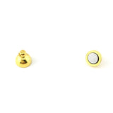 Small Size Gold Magnetic Lock for Jewelry | Fashion Jewellery Outlet | Fashion Jewellery Outlet