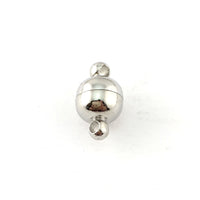 Small Size Rhodium Magnetic Lock for Jewelry| Fashion Jewellery Outlet | Fashion Jewellery Outlet