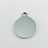 Gift for Aunt, Round Engraved Charm | Fashion Jewellery Outlet | Fashion Jewellery Outlet