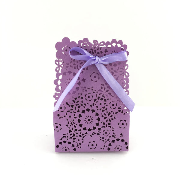 Purple Paper Gift Box | Fashion Jewellery Outlet | Fashion Jewellery Outlet