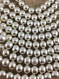 10mm Silver Hematite Bead | Fashion Jewellery Outlet | Fashion Jewellery Outlet