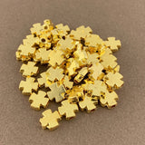 Cross Beads for Jewelry, Gold Bead | Fashion Jewellery Outlet | Fashion Jewellery Outlet