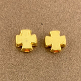 Cross Beads for Jewelry, Gold Bead | Fashion Jewellery Outlet | Fashion Jewellery Outlet