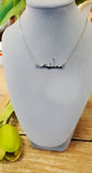Custom Sterling Silver necklace with personalized Arabic text | Fashion Jewellery Outlet | Fashion Jewellery Outlet