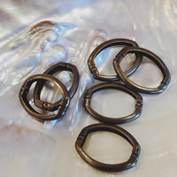 10 Big Oval Clasps | Fashion Jewellery Outlet | Fashion Jewellery Outlet