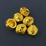 Alloy Gold Lion Bead | Bellaire Wholesale | Fashion Jewellery Outlet