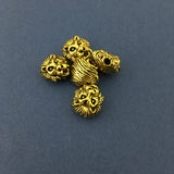 Alloy Gold Lion Beads | Fashion Jewellery Outlet | Fashion Jewellery Outlet