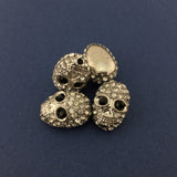 Alloy Silver Skeleton Beads | Fashion Jewellery Outlet | Fashion Jewellery Outlet