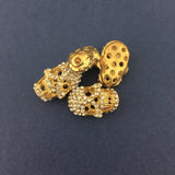 Alloy Gold Skeleton Beads | Fashion Jewellery Outlet | Fashion Jewellery Outlet