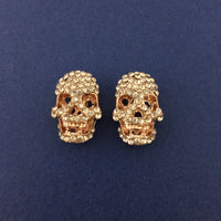 Alloy Rose Gold Skeleton Beads | Fashion Jewellery Outlet | Fashion Jewellery Outlet