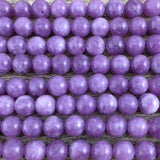 6mm Lavender Jade Bead | Fashion Jewellery Outlet | Fashion Jewellery Outlet