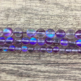 10mm Purple Mystic Aura Beads | Fashion Jewellery Outlet | Fashion Jewellery Outlet