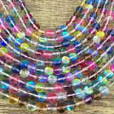 8mm Multicolor Mystic Aura Beads | Fashion Jewellery Outlet | Fashion Jewellery Outlet