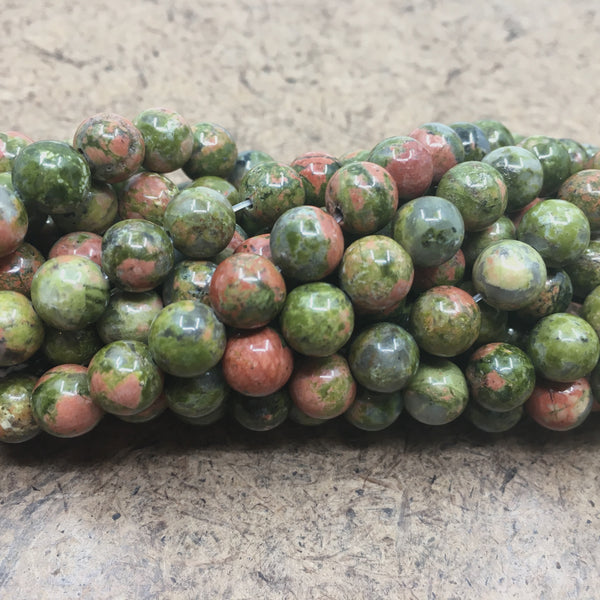 6mm Unakite Beads | Fashion Jewellery Outlet | Fashion Jewellery Outlet