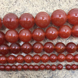4mm Red Carnelian Beads | Fashion Jewellery Outlet | Fashion Jewellery Outlet