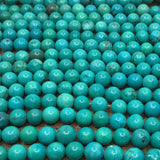 10mm Teal Green Turquoise Beads | Fashion Jewellery Outlet | Fashion Jewellery Outlet