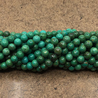 6mm Green Turquoise Beads | Fashion Jewellery Outlet | Fashion Jewellery Outlet
