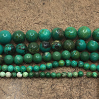 10mm Green Turquoise Beads | Fashion Jewellery Outlet | Fashion Jewellery Outlet