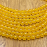 6mm Yellow Jade Bead | Fashion Jewellery Outlet | Fashion Jewellery Outlet