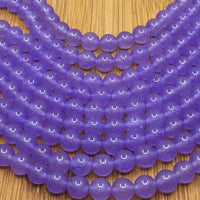 8mm Light Purple Jade Bead | Fashion Jewellery Outlet | Fashion Jewellery Outlet