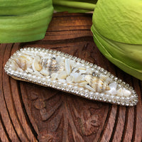 Shell Pearl Hair Clip Gold Pins | Fashion Jewellery Outlet | Fashion Jewellery Outlet