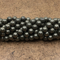 10mm Pyrite Beads | Fashion Jewellery Outlet | Fashion Jewellery Outlet