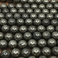 10mm Pyrite Beads | Fashion Jewellery Outlet | Fashion Jewellery Outlet