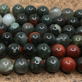 8mm Bloodstone Beads | Fashion Jewellery Outlet | Fashion Jewellery Outlet