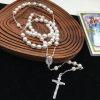 Swarovski Pearl Custom Handmade Rosary | Fashion Jewellery Outlet | Fashion Jewellery Outlet