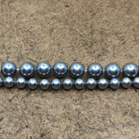 10mm Grey Shell Pearls | Fashion Jewellery Outlet | Fashion Jewellery Outlet