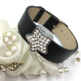 Alloy Slider Rhinestone Star Shape Slider | Fashion Jewellery Outlet | Fashion Jewellery Outlet