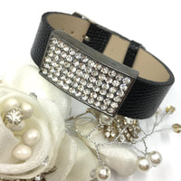 Alloy Slider Rhinestone Rectangle Slider | Fashion Jewellery Outlet | Fashion Jewellery Outlet