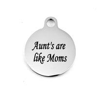Aunts are like Moms Personalized Charm | Fashion Jewellery Outlet | Fashion Jewellery Outlet