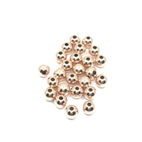 6mm 14K Gold Filled Rose Gold Beads | Fashion Jewellery Outlet | Fashion Jewellery Outlet