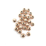 4mm 14K Gold Filled Rose Gold Beads | Fashion Jewellery Outlet | Fashion Jewellery Outlet