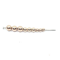4mm 14K Gold Filled Rose Gold Beads | Fashion Jewellery Outlet | Fashion Jewellery Outlet