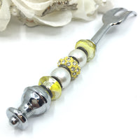 European Beadable Cutlery Horderves Fork | Fashion Jewellery Outlet | Fashion Jewellery Outlet