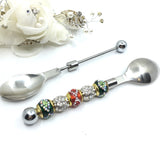 Beadable Cutlery Decorative Teaspoon | Fashion Jewellery Outlet | Fashion Jewellery Outlet