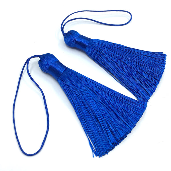 Navy Blue Silk Tassel for Jewelry | Fashion Jewellery Outlet | Fashion Jewellery Outlet