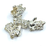 Silver Bunny Beads | Fashion Jewellery Outlet | Fashion Jewellery Outlet