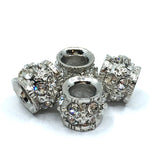 Rhodium Round Beads | Fashion Jewellery Outlet | Fashion Jewellery Outlet