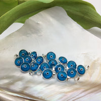 Evil Eye 1 Pendant, Sterling Silver | Fashion Jewellery Outlet | Fashion Jewellery Outlet
