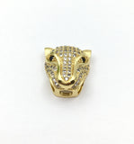Panther Head Bead | Fashion Jewellery Outlet | Fashion Jewellery Outlet