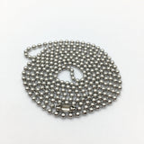 2mm Stainless Steel ball Chain | Fashion Jewellery Outlet | Fashion Jewellery Outlet